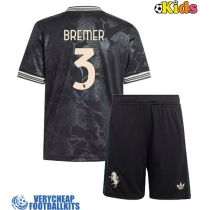Juventus Gleison Bremer #3 Replica Third Minikit 2025-26 Short Sleeve (+ pants)